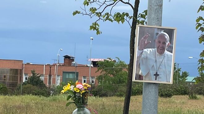 Homenaje de los presos al Papa Francisco
