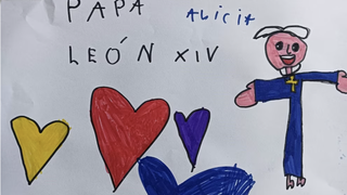 "Hola León XIV, te quiero mucho"