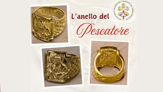El Vaticano presenta anillo del pescador