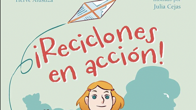 Portadilla del libro 'Reciclones en acción' de Edelvives