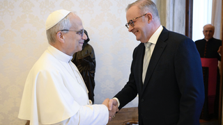 El Papa, con el 'premier' australiano