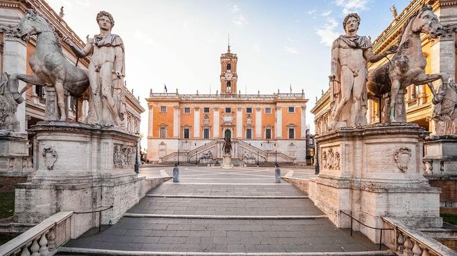 Plaza del Capitolio. Roma.