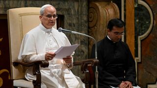 León XIV, con las OMP