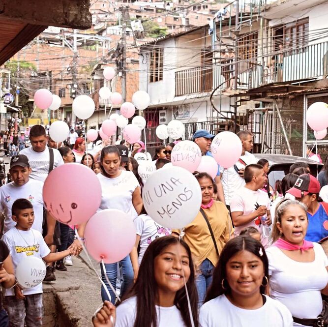 Marcha Niñas 8 marzo