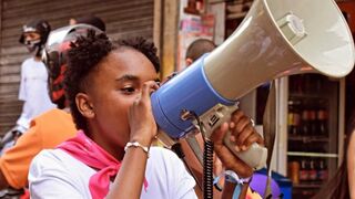 Marcha de niñas en Catatumbo