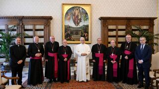 Audiencia con los obispos europeos
