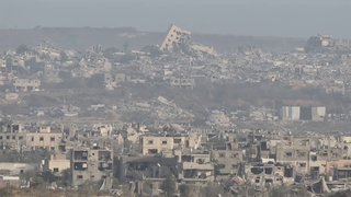 Las poblaciones de Gaza ha sido reducidas a escombros