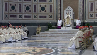 El Papa toma posesión de la cátedra de Roma en San Juan de Letrán