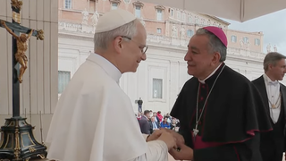 Papa León y José Domingo Ulloa