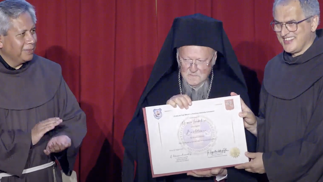Premio al Patriarca Bartolomé