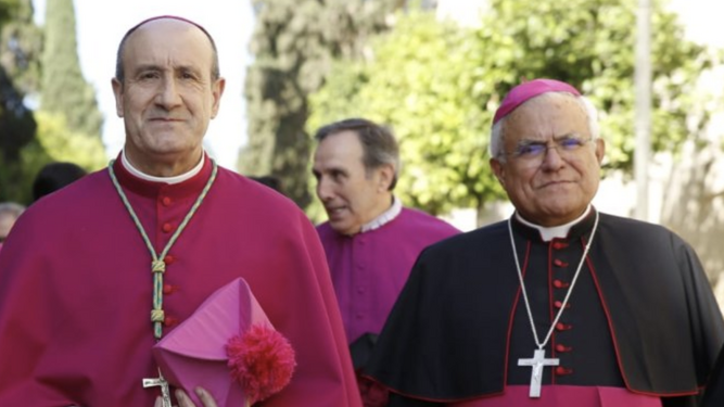 Jesús Fernández (izda) y Demetrio Fernández