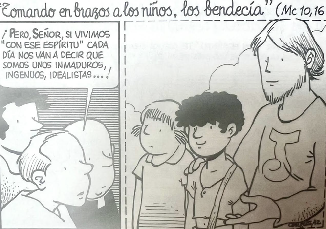 Bendecía a los niños