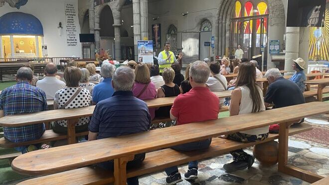 Más de 4.000 visitantes se dejan asombrar por la catedral de Justo en Mejorada