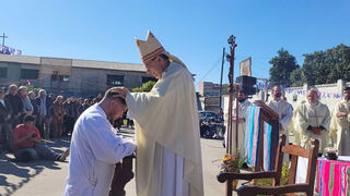 Un momento de la ceremonia