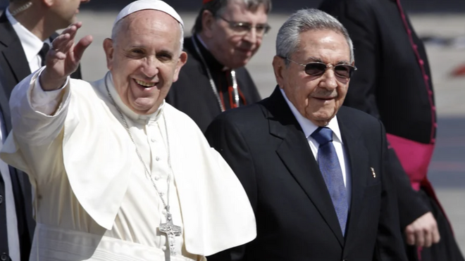 Francisco y Raúl Castro