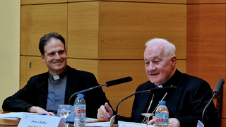 Ouellet, con el rector de San Dámaso