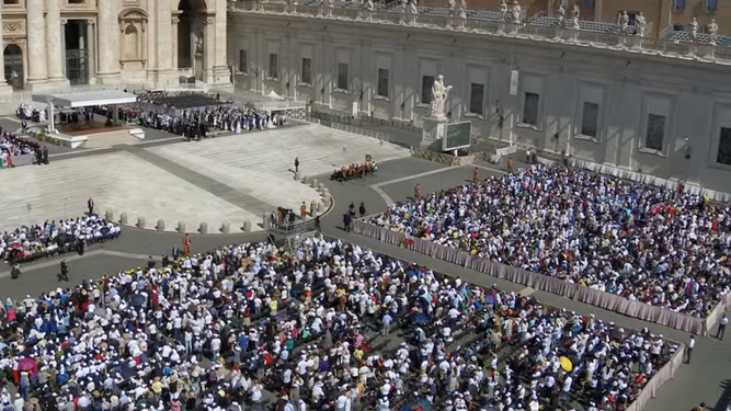 Audiencia general en San Pedro con León XIV