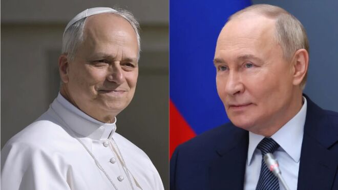 León XIV y Vladímir Puti