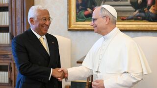 Antonio Costa, con León XIV