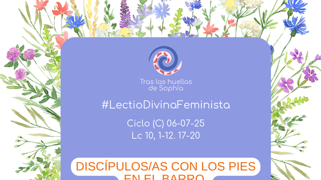 DISCÍPULOS/AS CON LOS PIES EN EL BARRO