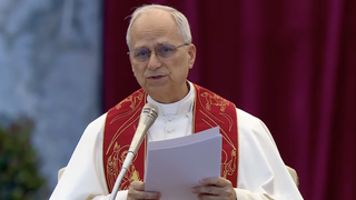 León XIV, en la Vigilia de Pentecostés