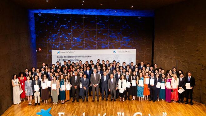 Acto de entrega de Becas