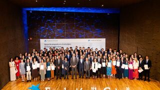 Acto de entrega de Becas