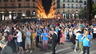 La plaza del Pilar de Zaragoza celebra un Pentecostés histórico