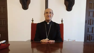 El obispo Jesús Fernández: