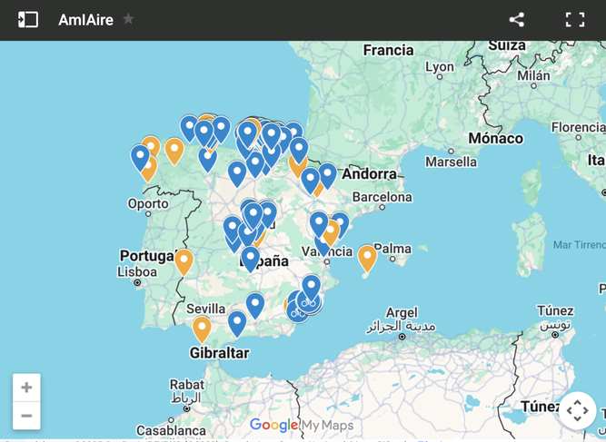 Mapa interactivo de contribuciones