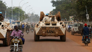 Soldados de la ONU en República Centroafricana
