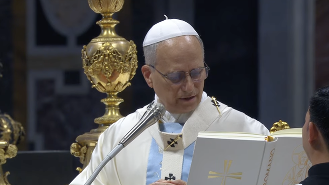 Prevost, en el Jubileo de la Santa Sede