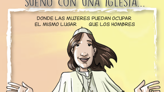 Mujer en la Iglesia