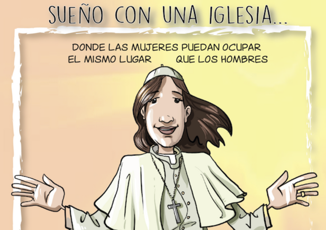 Mujer en la Iglesia