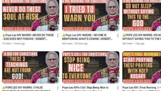 Captura de uno de los canales eliminados