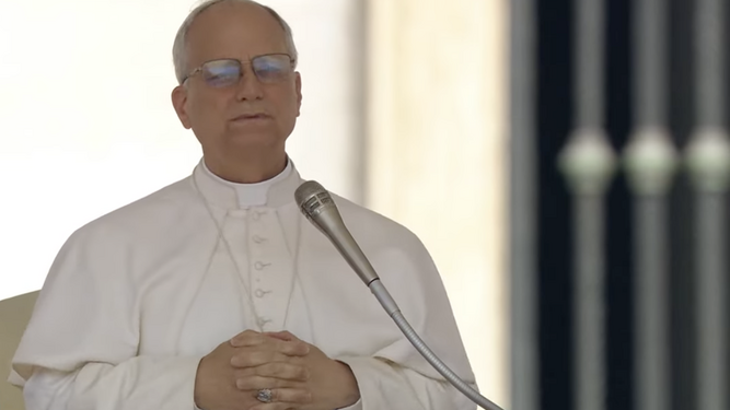 León XIV preside la audiencia general