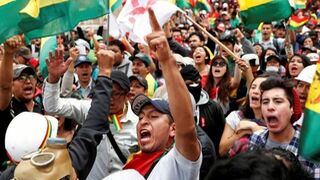 Protestas en Bolivia