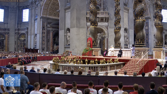 Audiencia jubilar en el Vaticano presidida por León XIV