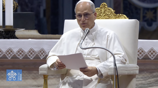 Leín XIV, en la audiencia jubilar