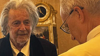 León XIV recibe a Al Pacino