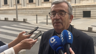 Argüello, a su salida del Congreso