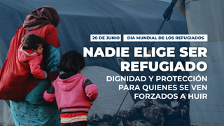Nadie elige ser refugiado: Manos Unidas, ante el Día Mundial del Refugiado