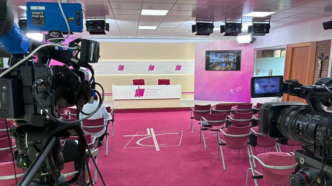 Sala de prensa de la CEE
