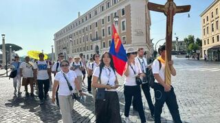 La comunidad católica de Mongolia peregrina a Roma