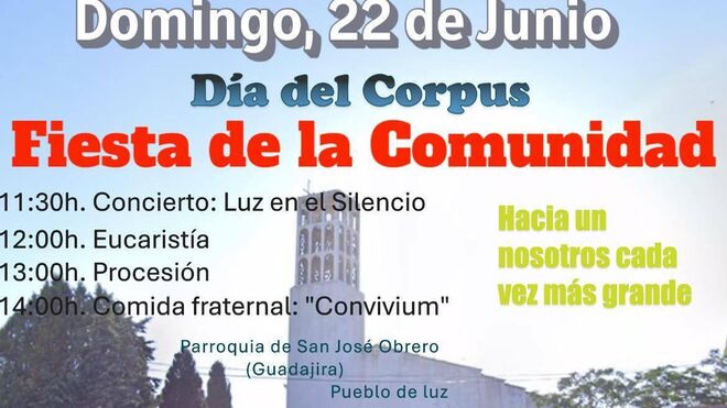 La fiesta de la comunidad y su vida: un año de camino
