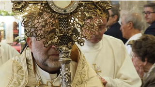 Jesús Sanz en el Corpus