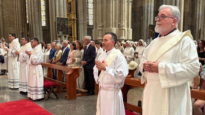 Con 5 ordenaciones sacerdotales Vitoria baja la media de edad del clero en la diócesis