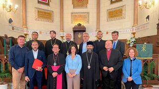 Los miembros de la Mesa de Diálogo Interconfesional de España