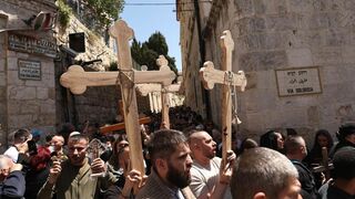 Cristianos en Jerusalén