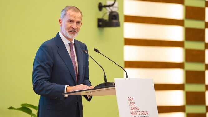 Felipe VI, en Montserrat